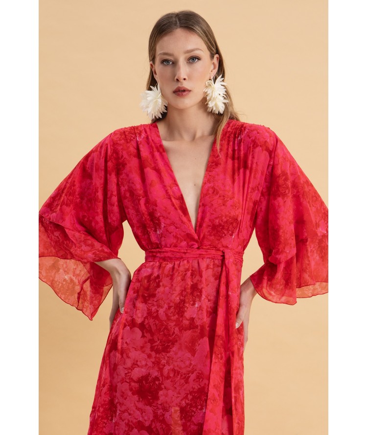 Eveleya Ruby Rose Maxi Dress